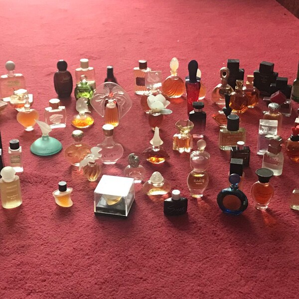 115 miniatures parfums