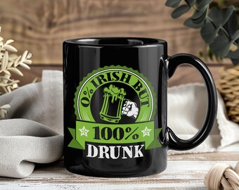St. Patricks Day Tasse, irische Shamrock-Kaffeetasse, lustige Koboldtasse für Männer Frauen, St. Patty's Day Geschenkidee, irische Shamrock-Trinkbecher