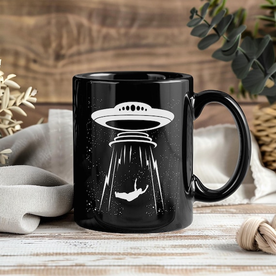 Alien UFO Gift Mug  Coffee Cup Tea Mugs Funny Alien Head Extraterrestrial  Intelligence Flying Saucer Space Outfit Aliens Enthusiast Gift - Etsy Israel