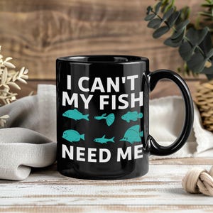 Fishkeeper Mug – Funny Coffee Cup Tea Mugs for Aquarium Lovers Aquarists Gift Fish Tank Hobby Present for Fish Keeper and Marine Enthusiasts
