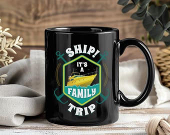 Kreuzfahrt-Becher - Lustige Kaffeetasse-Teebecher für Familien-Kreuzfahrt-Urlaub-Kreuzfahrt-Liebhaber-Kreuzfahrt-Ausflug-Geschenke Reise-Urlaub-Andenken-Becher