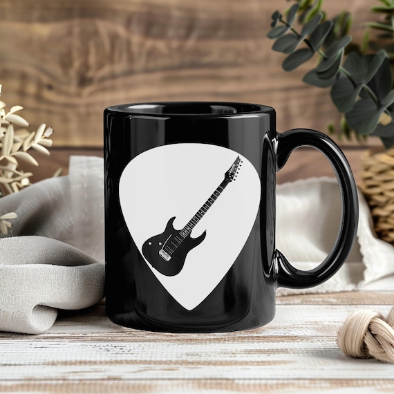 Casitika Idées Cadeaux pour Guitariste. Tasse de 11 Oz pour