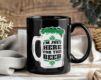 St. Patricks Day Tasse, irische Shamrock-Kaffeetasse, lustige Koboldtasse für Männer Frauen, St. Patty's Day Geschenkidee, irische Shamrock-Trinkbecher