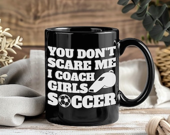 Soccer Coach Mug Funny Football Mentor Coffee Cup Training Field Leader Gift Sport Strategy Design Motivation Teamwork Playbook Accent Style