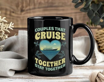 Cruise Mug – Funny Coffee Cup Tea Mugs for Family Cruise Vacation Cruise Ship Lovers Cruise Trip Gifts Travel Holiday Souvenir Mugs