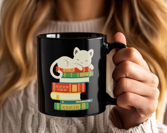 Reading Mug, Book Lover Gift, Funny Reading Mug, Librarian Coffee Cup, Teacher Gift Idea, Reader Mug, Read Books Mug, Bookworm Coffee