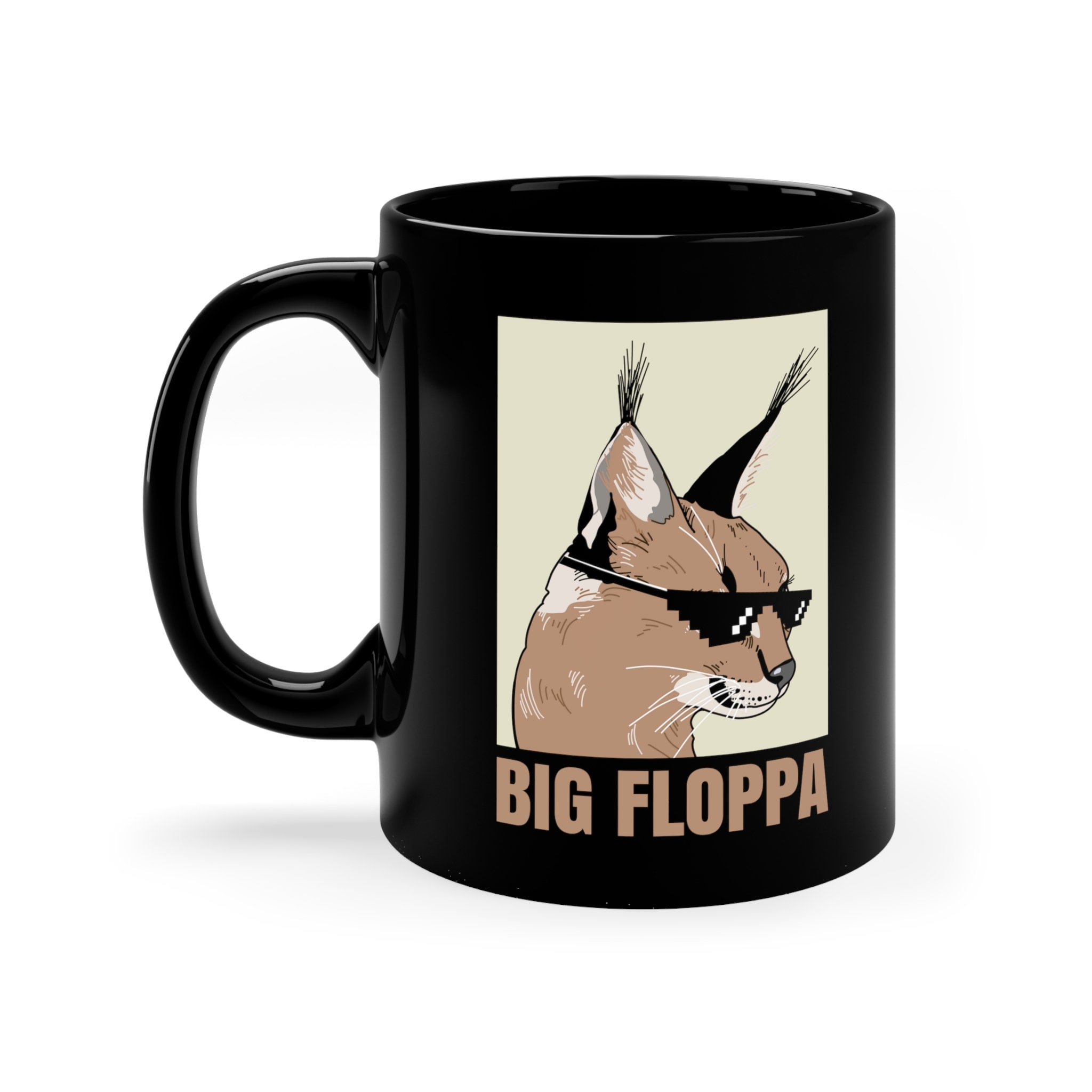 Big Floppa - Caracal, Big Cat Meme - Funny, Modern, Subversive Cross Stitch  Pattern - Digital PDF