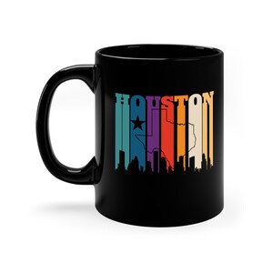 Texas Karte Flagge Geschenk Becher Kaffee Teetasse Personalisierte Vintage Custom, American State Texas Heimatstadt Houston State Souvenir, Geschenk Geburtstag
