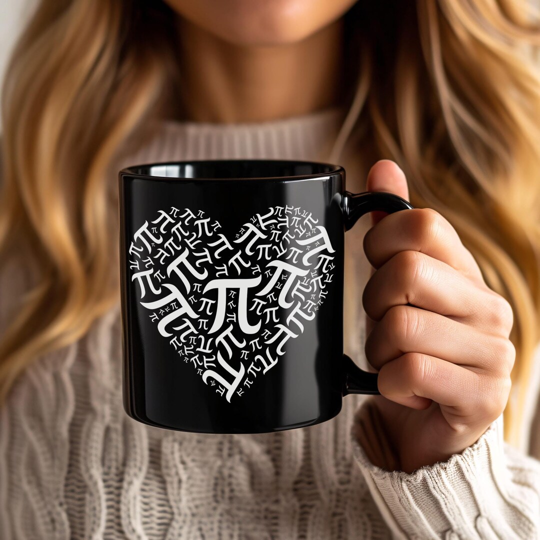 Funny Pi Day Spiral Math Mug, 3.14 Ratio Science Teacher Gift, Nerd ...