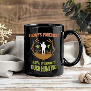 Entenjagd Lustige Tasse - Kaffeetasse Teetassen für Jäger Wasservögel Gänse Enten Liebhaber Jagd Sport Saison Opa Papa Vatertag Geschenke Tassen