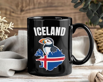 The Flag Of Iceland In The Outline Map Of The Country Museum Grade Canvas Wrap Cw 63163