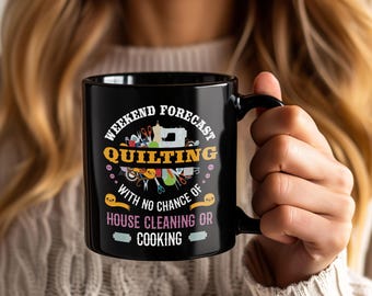 Quiltmok grappig naaien koffiekopje voor quilters, cadeau-idee naaister, quiltmaker, mokken naaimachineliefhebber, stofliefhebber quiltcadeau