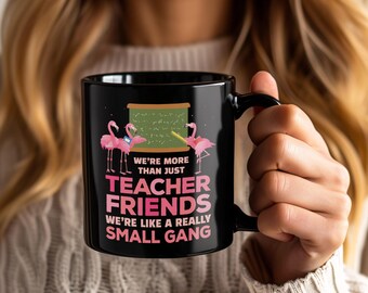 Funny Teacher Mug Flamingo Coffee Cup Teacher Life Gift Friends Birthday Mothers Day Appreciation Tea Cocoa Mugs
