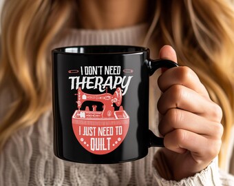 Quiltmok grappig naaien koffiekopje voor quilters, cadeau-idee naaister, quiltmaker, mokken naaimachineliefhebber, stofliefhebber quiltcadeau