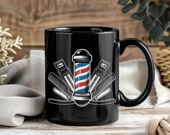 Tasse à café coiffeur rigolote, cadeau humoristique pour salon de coiffure, tasse pro du toilettage, verres pour salon de coiffure, idée fête des pères, cadeau d'anniversaire pour lui