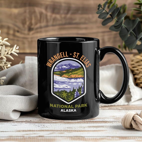Wrangell St Elias National Park Mug, Alaska Coffee Cup, Camping Hiking  Travel Souvenir Gift for Nature Lovers and Outdoor Adventure Fans - Etsy