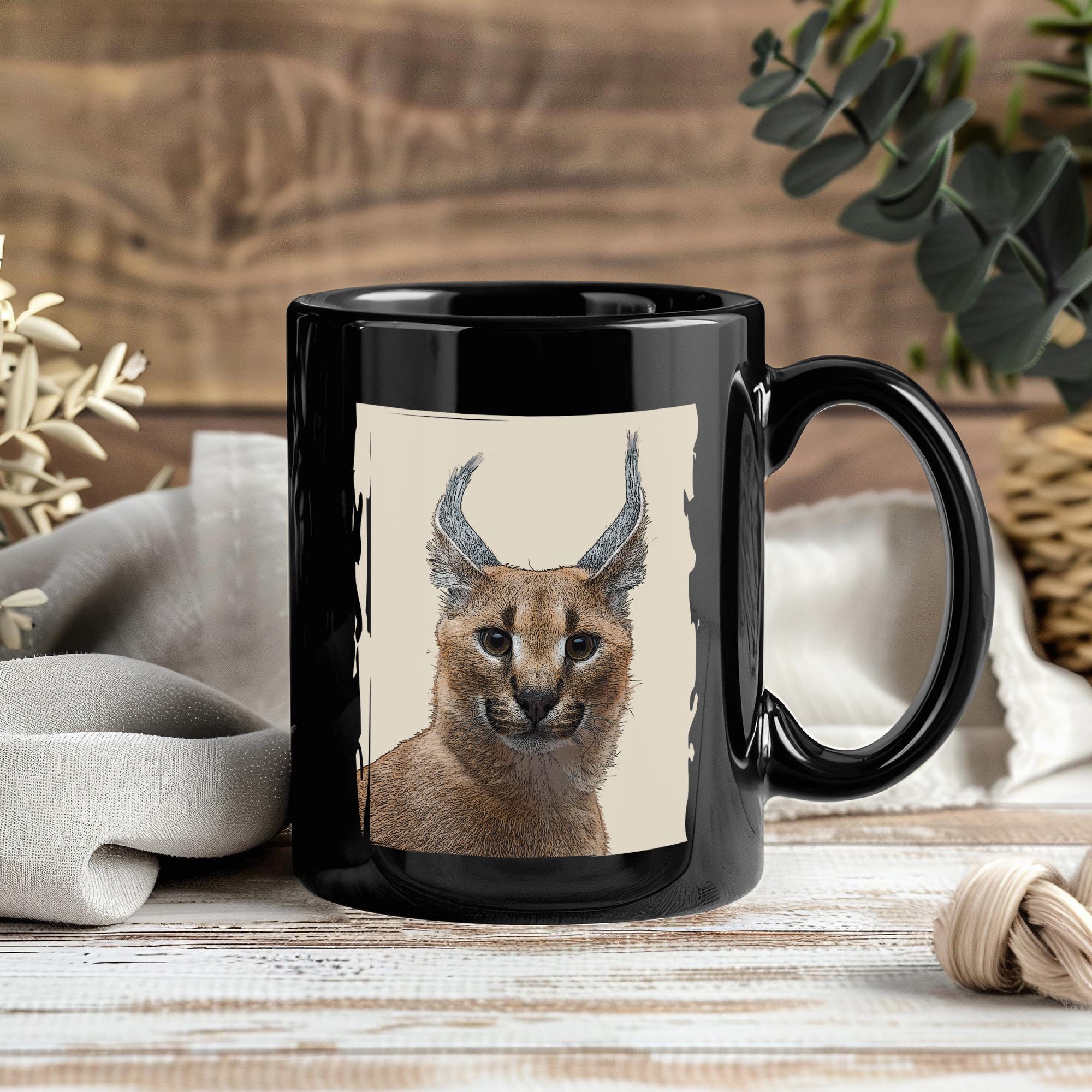 Floppa Cups Big Floppa Meme Cat Caracal Mug Coffee Tea Cup Personalized Custom ...
