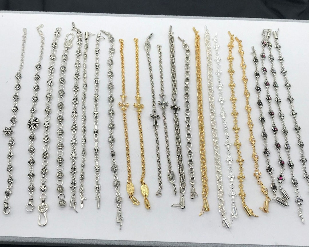 Chrome Hearts Bracelet Collection, Chrome Hearts Cross Bracelet