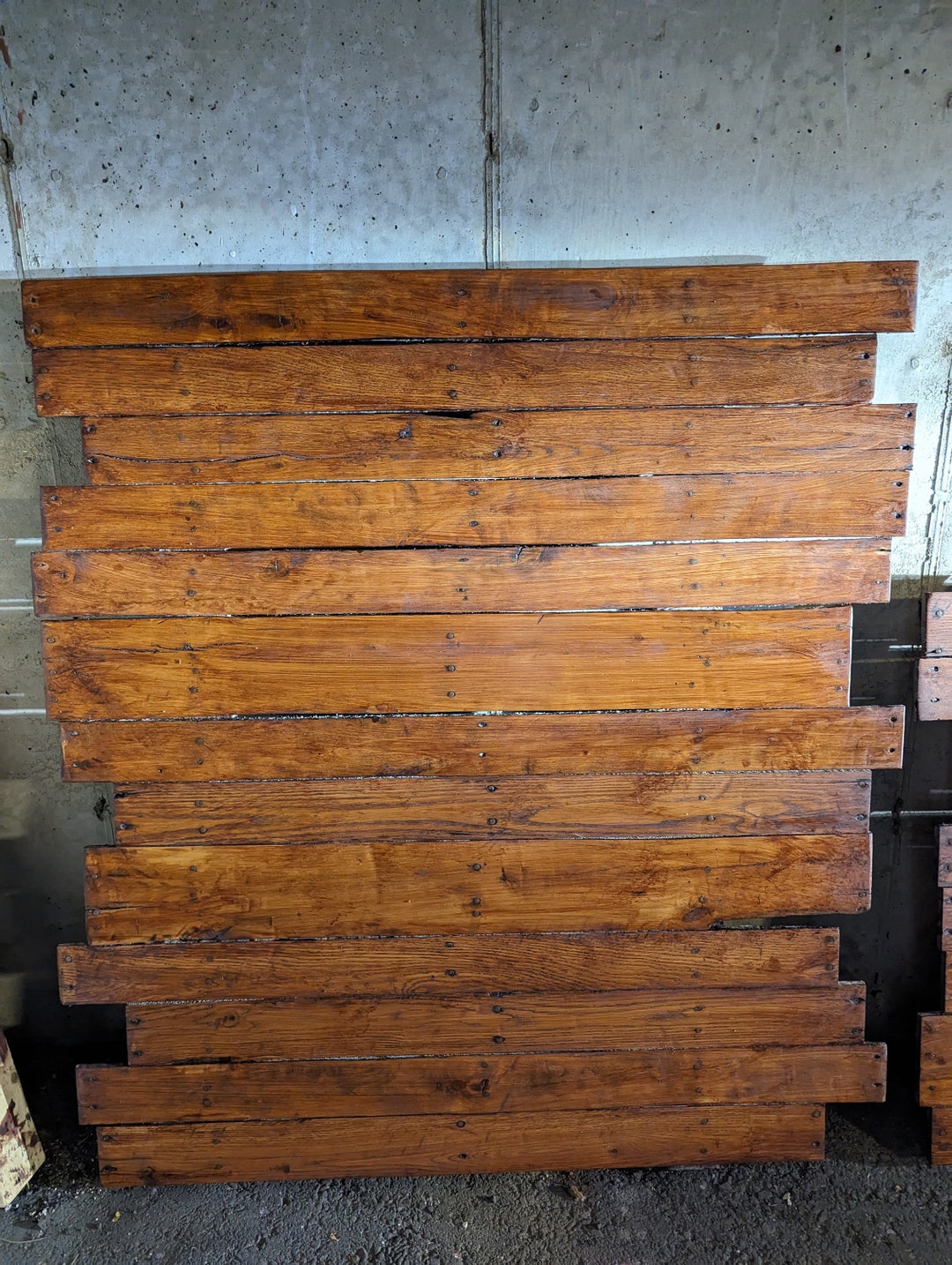 Reclaimed Pallet Wood Display Board Etsy