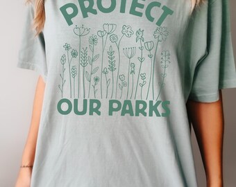 Skydda våra parker nationalparker skjorta subtil anti-Trump skjorta anti-Maga skjorta motstå t-shirt alternativ nationalpark Fdt skjorta antifascism Fdt