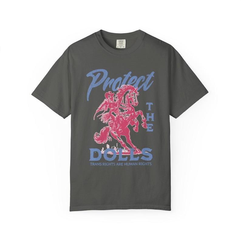 Protect The Dolls Shirt Protect The Dolls Tee Protect Trans Kids Protect The Dolls Trans Rights Shirt Transgender Gift Subtle Pride Shirt image 8