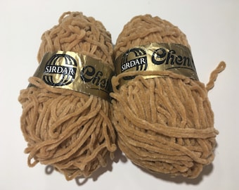 240g de fil Chenille vintage/Tricots volumineux/Mélange de laine/écologique/soigneusement stocké/Crochet/tricot/tissage/fabrication de jouets/Crafts/4 ply/velours