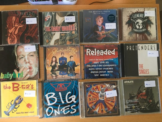 Vintage CDs: F-L Alternative, Heavy Rock, Pop, Grunge, Punk (1980-2005)
