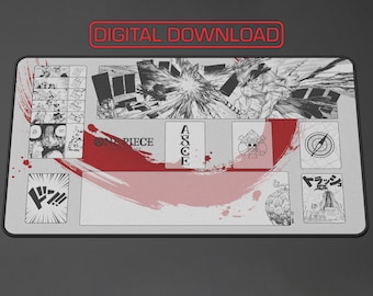 One Piece TCG - Ace Playmat Design by ZD x NXS (Digital for Custom Print!!!)