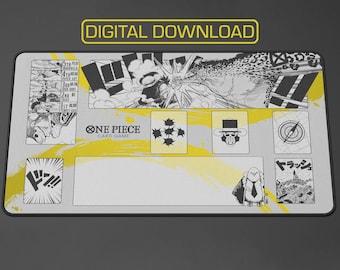 One Piece TCG - Rob Lucci Playmat Design by ZD x NXS (Digital for Custom Print!!!)