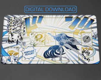 ボア・ハンコック ワンピース TCG プレイマット：ステッチエッジ