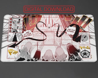 ワンピースTCGカードゲーム イムと五老星 プレイマット（非公式カラー