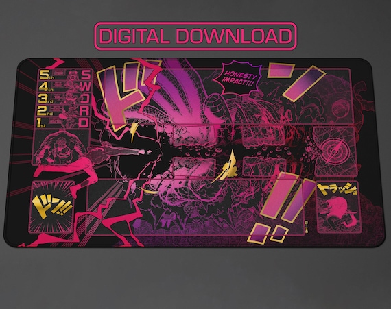 One Piece TCG - Koby Manga - Honesty Impact!!! - Black Playmat