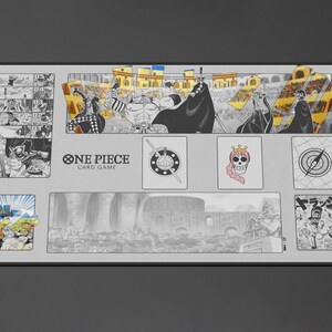 One Piece TCG - Tapis de jeu classique Rebecca conçu par ZD x NXS