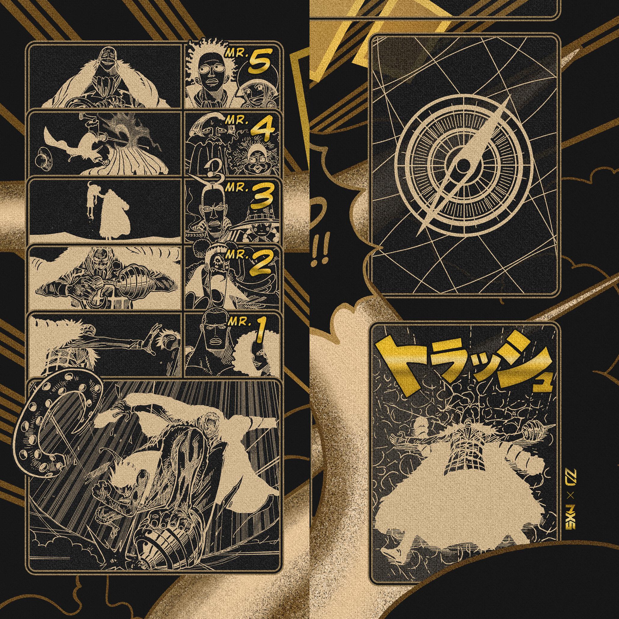 Crocodile Manga Design One Piece TCG Playmat (digital Download) - Etsy
