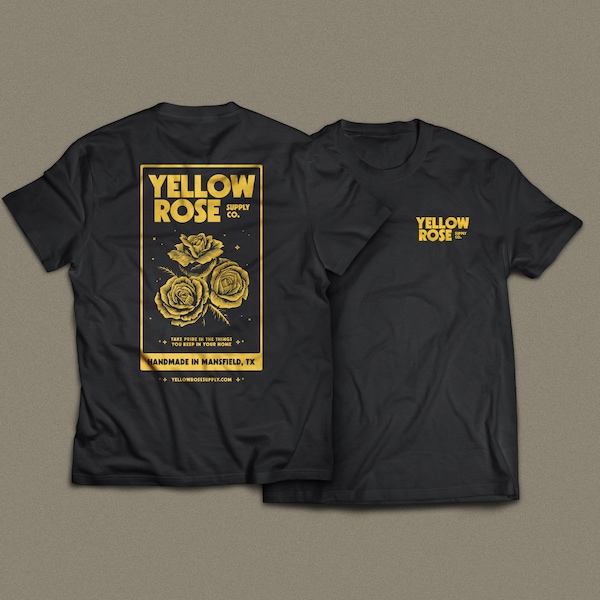 Yellow Rose Supply Poster Tee