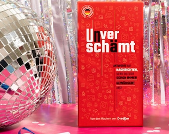 UNVERSCHÄMT - Original - Gesellschaftsspiel für Erwachsene - Partyspiel und Kartenspiel mit 480 Karten - Perfekte Geschenkidee