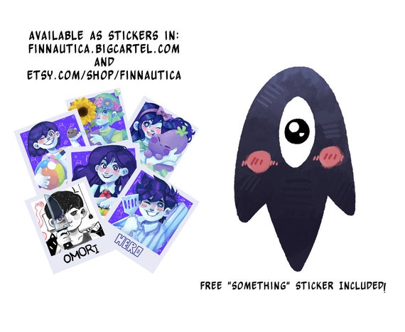 Omori Polaroid Stickers - Etsy