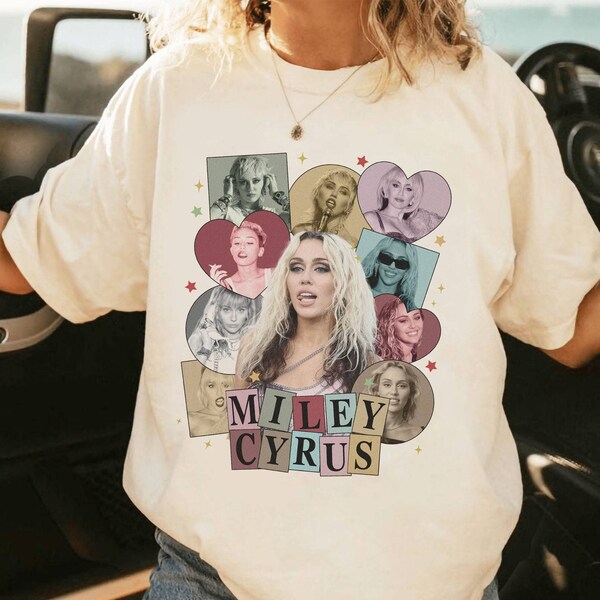 Miley Cyrus Shirt - Etsy