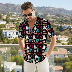 Achievement Dungeon Crawler Carl Hawaiian Shirt, Fantasy DnD For Gamers Shirt, RPG Lover Gift Hawaiian, Mythical Dragons Button Up Shirt