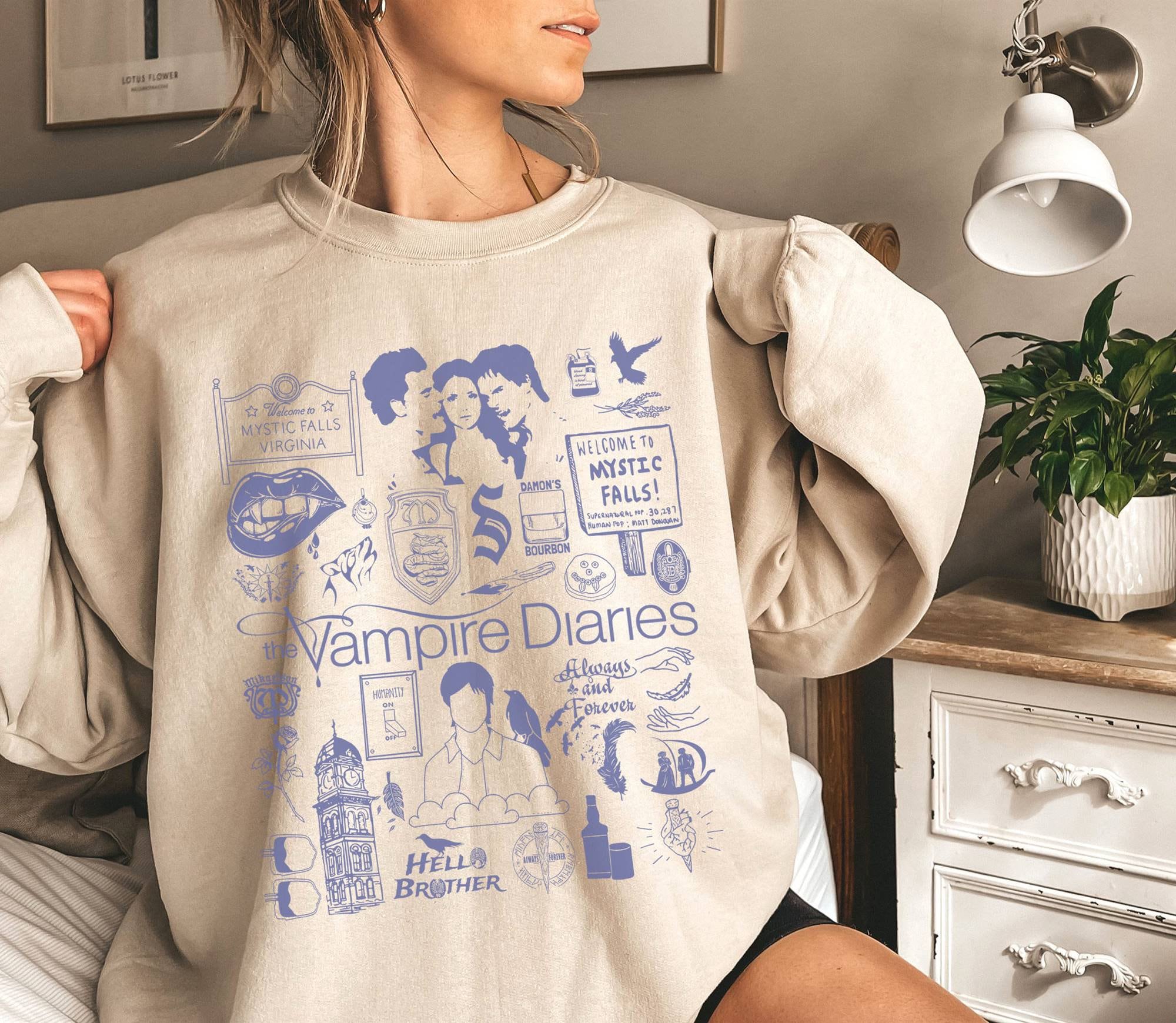 Damon Salvatore Pjs Etsy
