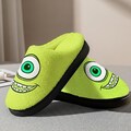 Monster University Cozy Slipper,Monster Inc 2 Mike Wazowski Character Shoes,Disneyland Movie Fluffy Slipper,Wazowski Comfortable House Shoes product logo