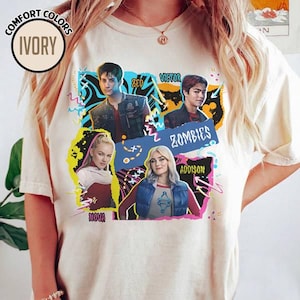 Comfort Colors Descendants Zombies World Tour Shirt, Disneyland Zombies 4 Girls Tee, Zombies Skye Shirt, Epcot Summer Music Festival Outfits