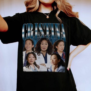 Cristina Yang Shirt | Vintage Cristina Yang Shirt | Cristina Yang Homage Shirt | Cristina Yang Bootleg Shirt | Grey's Anatomy Shirt