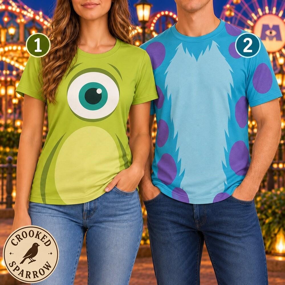Mike and Sully Shirt - Etsy