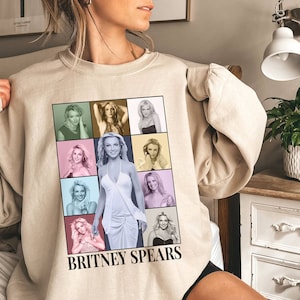 Britney Spears Shirt | Vintage Britney Spears Shirt | Britney Spears Homage Shirt | Vintage Britney Spears Eras Style Shirt