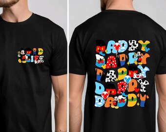 Disneyland Mommy Daddy Shirt, Mickey Minnie Mom Dad T-Shirt, DisneyMama T-Shirt, Mickey Minnie Family Shirt, Disneyworld Dada Shirt