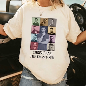Vintage Chris Evans Shirt | Chris Evans Shirt | Chris Evans Captain America Shirt | Superhero Shirt
