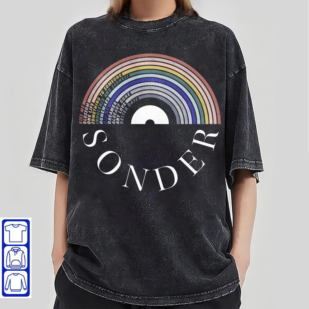 Dermot Kennedy T-shirt Dermot Kennedy Merch Sonder Rainbow - Etsy