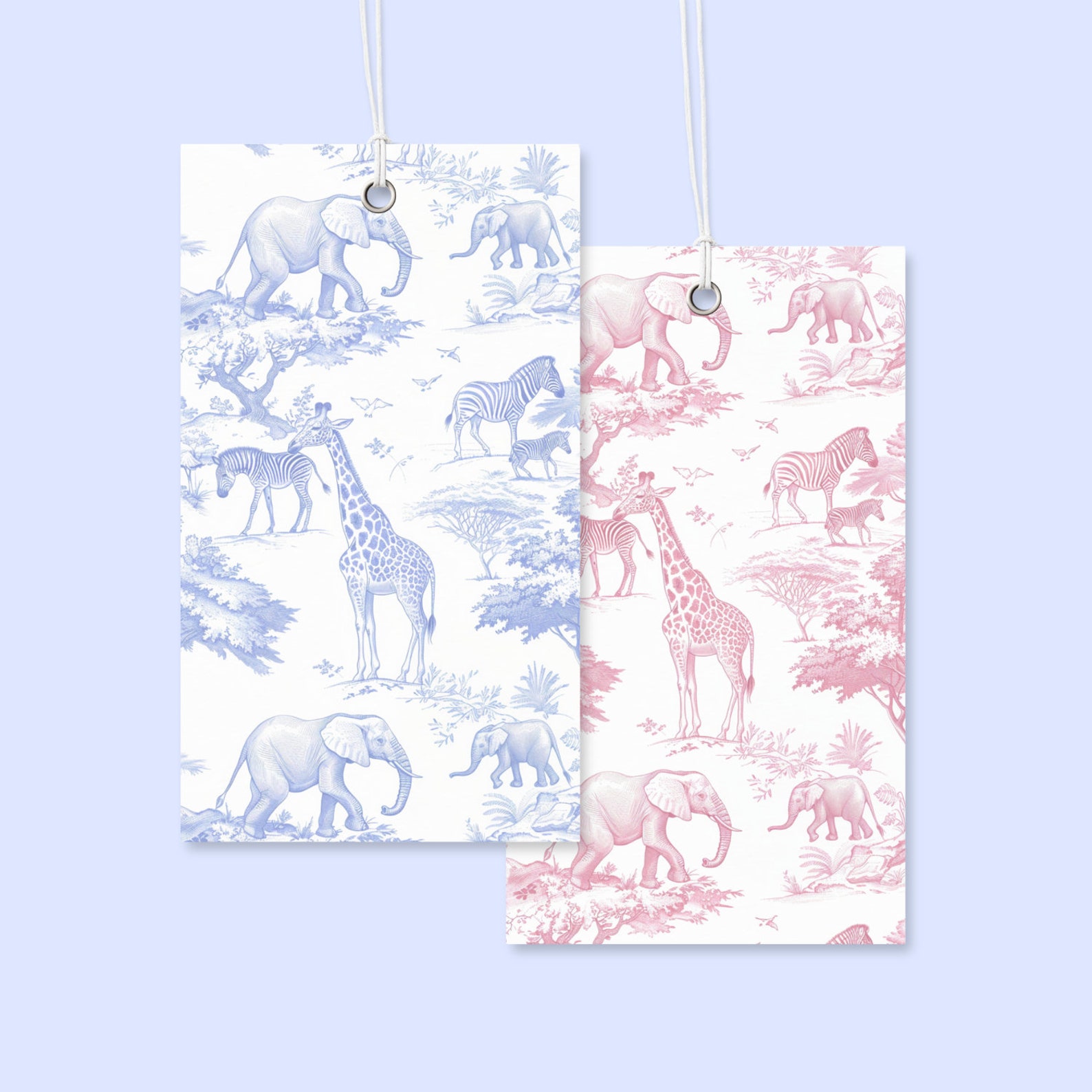 Toile De Jouy Digital Paper - Seamless Animal Pattern Clipart for Paper ...