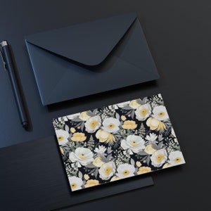 Cottage Garden Yellow Flowers Digital Art - Printable Paper, Scrapbook, 12 Seamless Patterns, PNG Files, Instant Download image 9